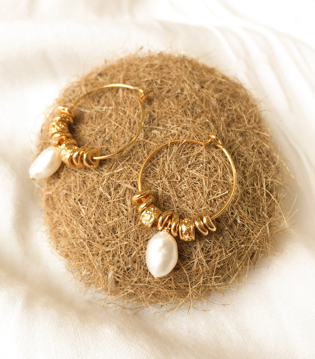 Boucles "Roucas Blanc"