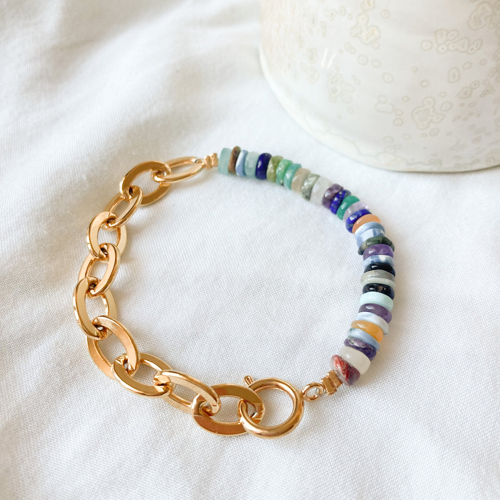 Bracelet "Girelle-paon"